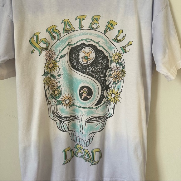 Daydreamer Grateful Dead Yin Yang Skull Tie Dye Merch Oversized T Shirt Size XS - Picture 6 of 8